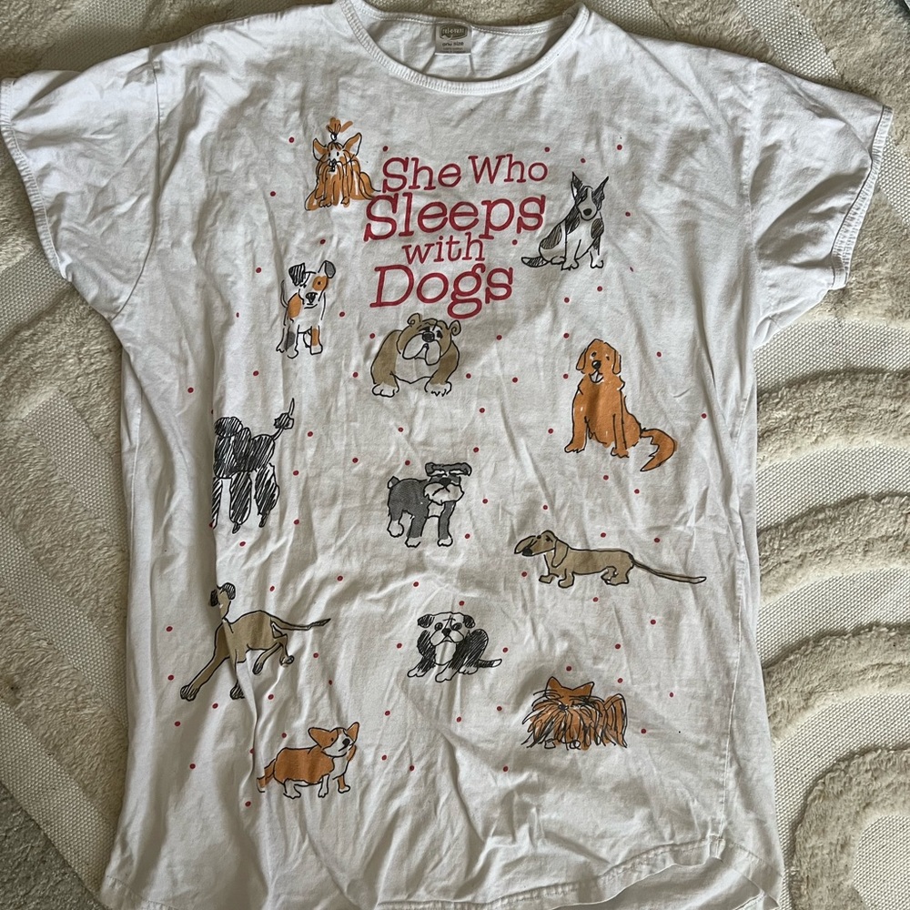 Vintage Women’s Dog Lover Nightgown